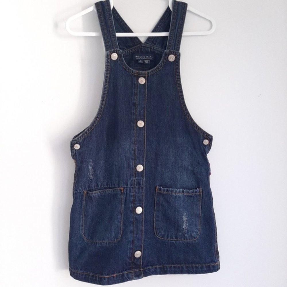Souris Mini denim dress/jumper size 5